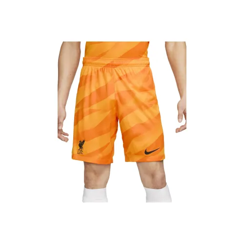 Nike Liverpool FC 2023/24 Stadium Goalkeeper Soccer Bottoms Men's Taxi/Bright Orange/Black