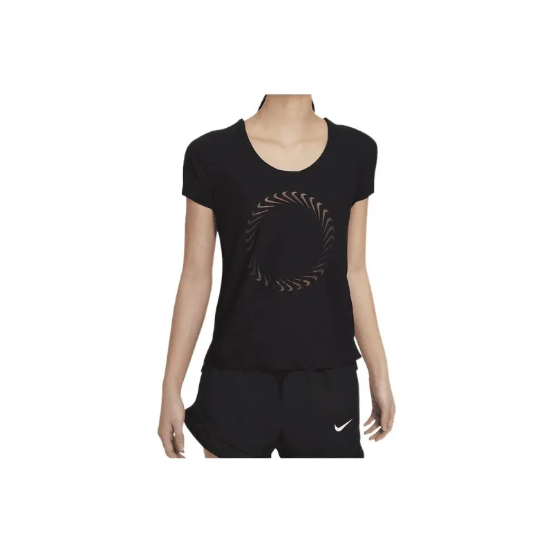 Nike T Shirts Women's Black-0
