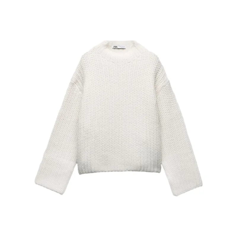 ZARA Sweaters Women's White-0