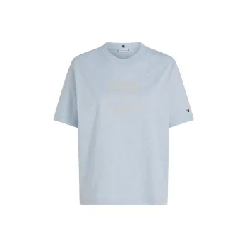 Tommy Hilfiger T Shirt Women's Light Blue