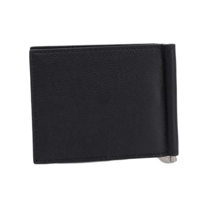 Valentino GARAVANI Leather Wallet Men's Black-3