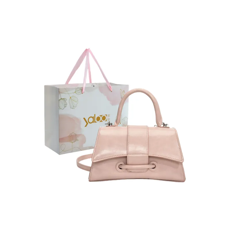 Yalu PU Crossbody One Shoulder Handbag Women's Blue/Pink/Silver/Black/White-7