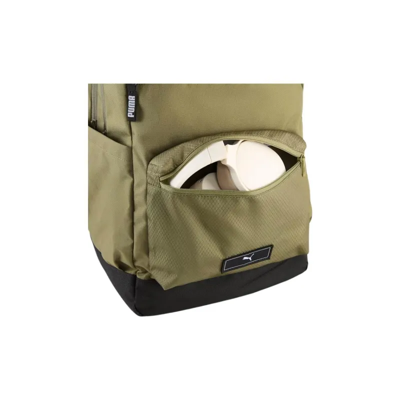 PUMA Polyester Backpack Unisex Olive Green-4