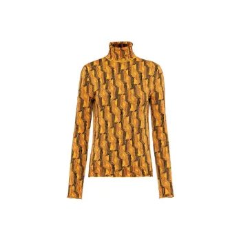 PRADA FW21 Sweater Women's Yellow