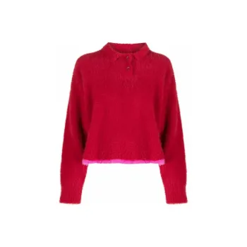 Jacquemus Neve Knitted Polo Jumper
