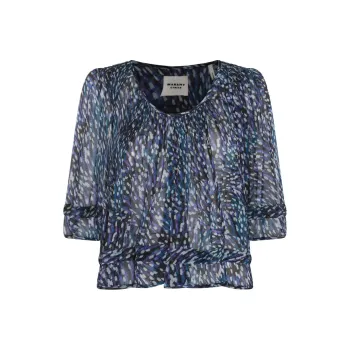 ISABEL MARANT ETOILE Roxini Cropped Top