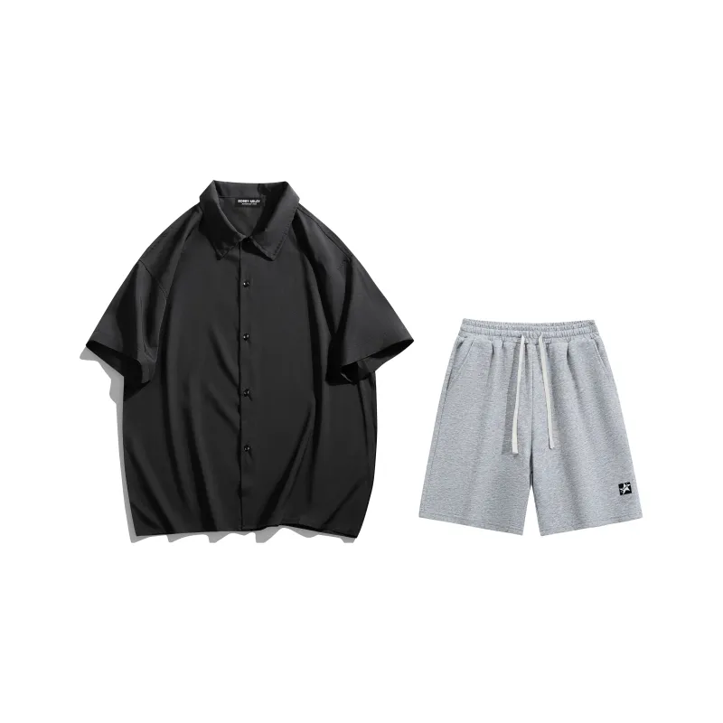 BOBBY ABLEY Shirt Matching Set Unisex-16