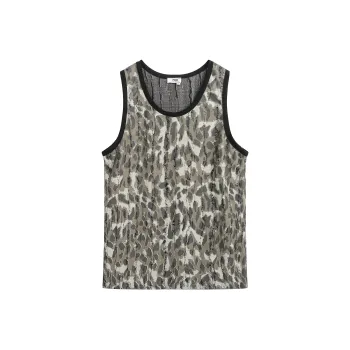 BEAR UNION Tank Tops Unisex Green