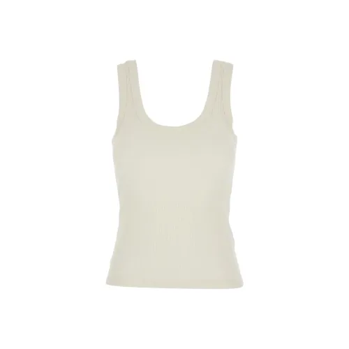 MUSTELA Tank Tops Women's White