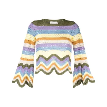 Zimmermann Crop Tops Women's Multicolor