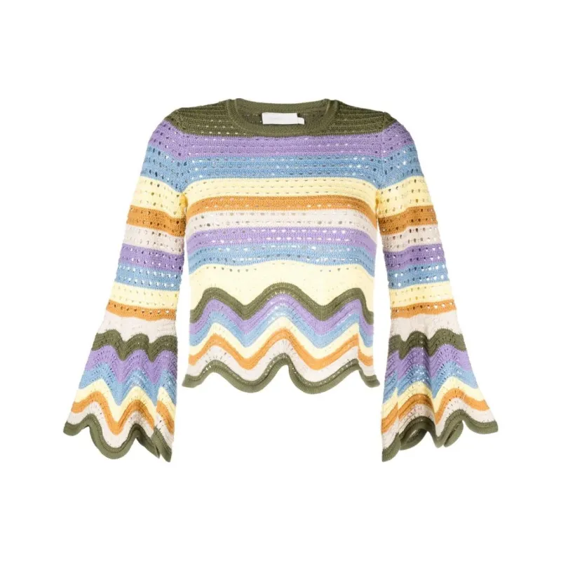 Zimmermann Crop Tops Women's Multicolor-0