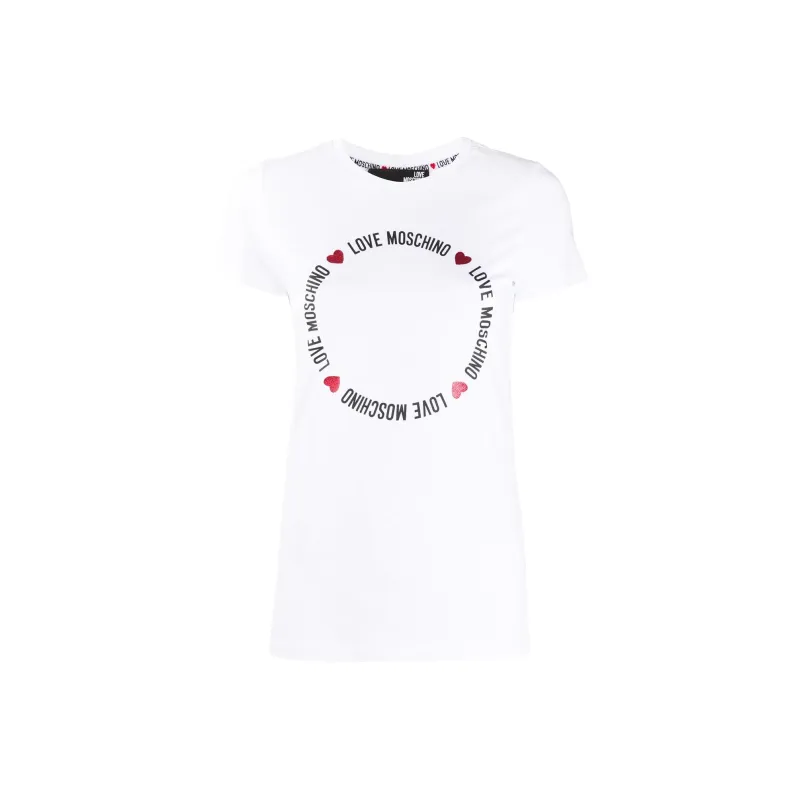 LOVE MOSCHINO T Shirts Women's White-0