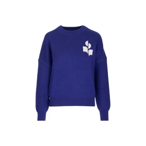 ISABEL MARANT SS22 Loose Fit Sweater Women's Blue