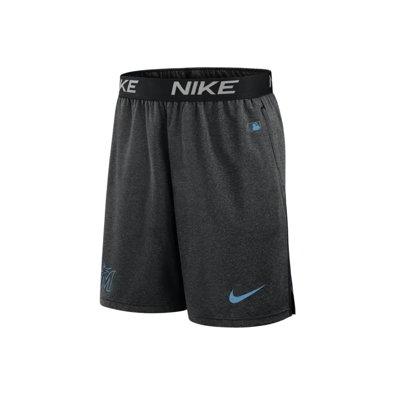 Nike Miami Marlins Authentic Collection Practice Men's Nike Dri-FIT Mlb Shorts-0