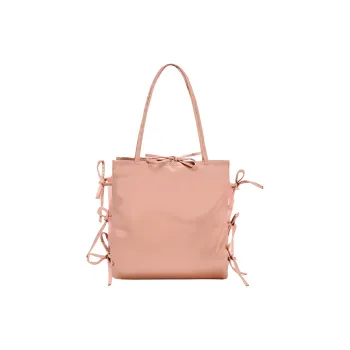 ZARA Polyester Handbag Shoulder Bag Women's Pink