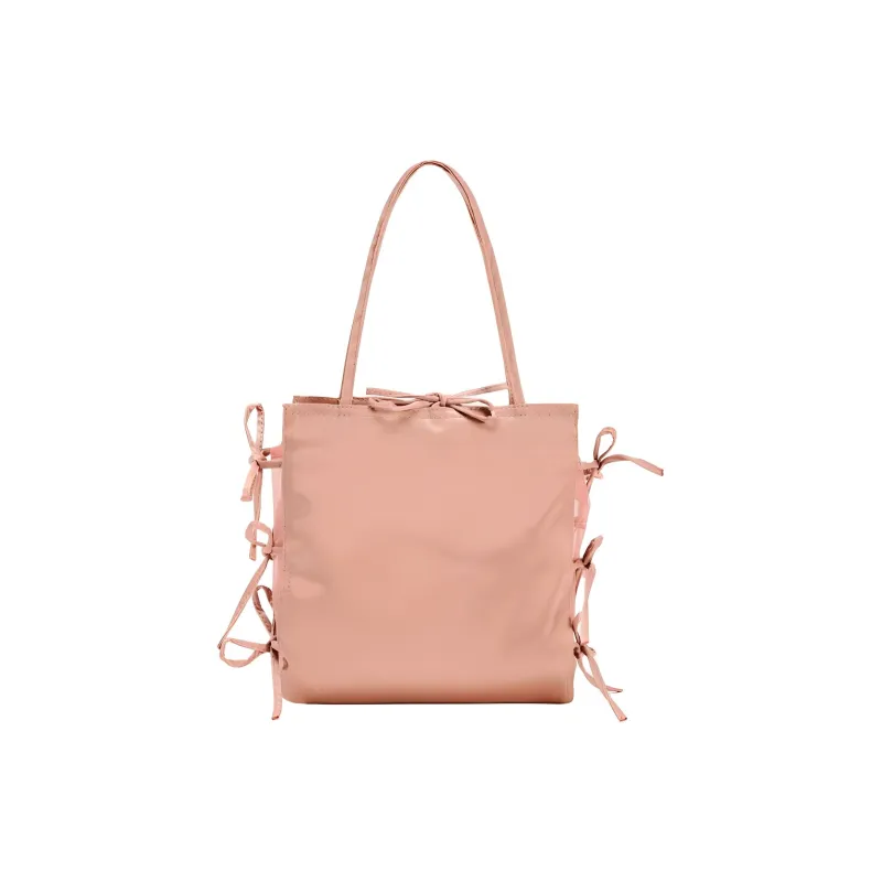 ZARA Polyester Handbag Shoulder Bag Women's Pink-0