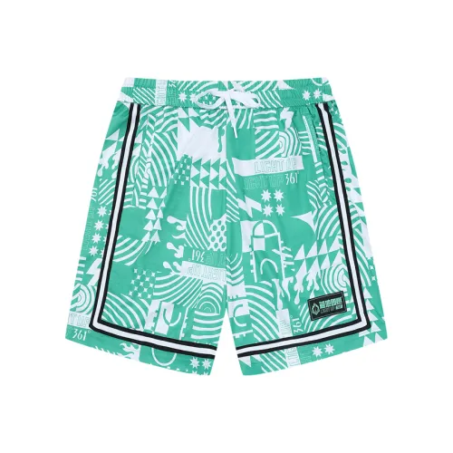 361° Sports Shorts Men's Bamboo Green