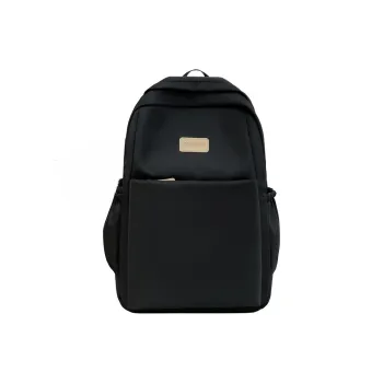 BUBM Nylon Backpack Unisex Black/Gray/Green/Pink