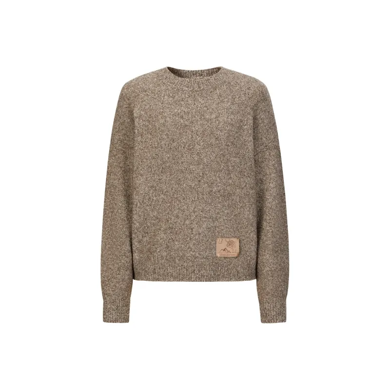 JZ. ANNAKRO Sweater Women's Floral Light Coffee-0