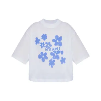 MARNI Daisy Garden Printed Jersey T Shirt