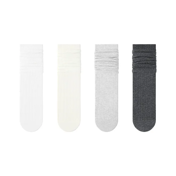 B&C.Room Knee High Socks Women's 4 Pack-13