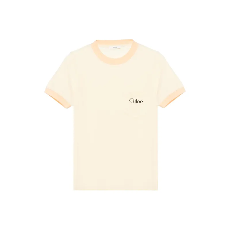 Chloé Logo T shirt-0