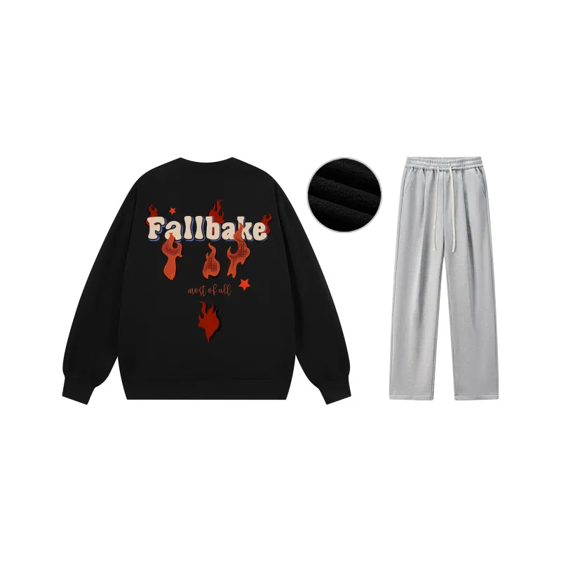 IVEIII Sweatshirt Sets Unisex-10