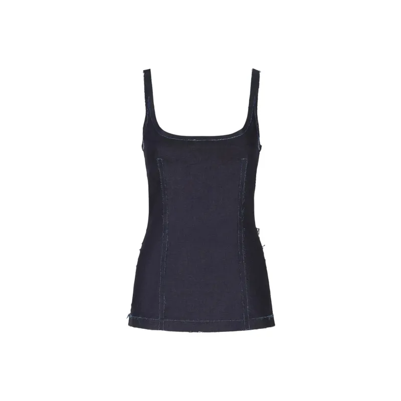 MARNI Denim Corset Top-0