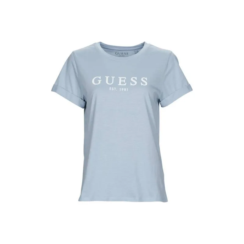 GUESS T Shirt Women's Light Blue-0