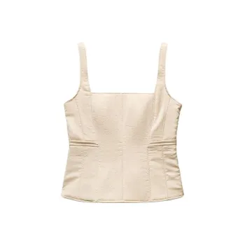 ZARA Tank Top Women's Light Pink