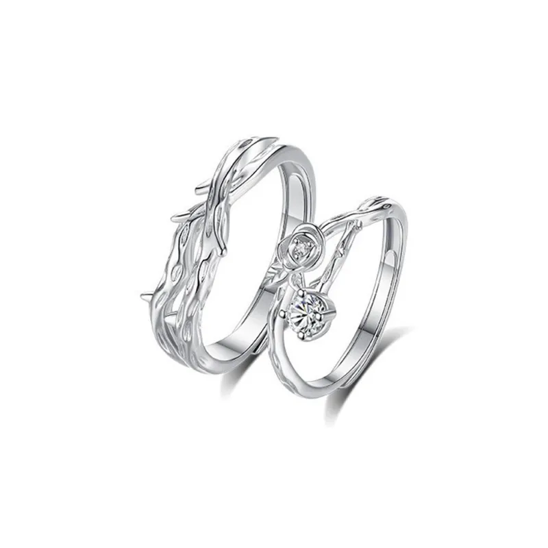 DAWO S999 Fine Silver Rings Unisex-0