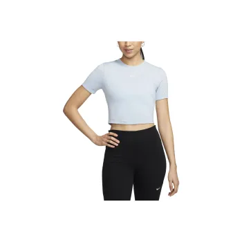 Nike Sportswear Essentials Series Set in Sleeve T Shirt Women's Light Blue