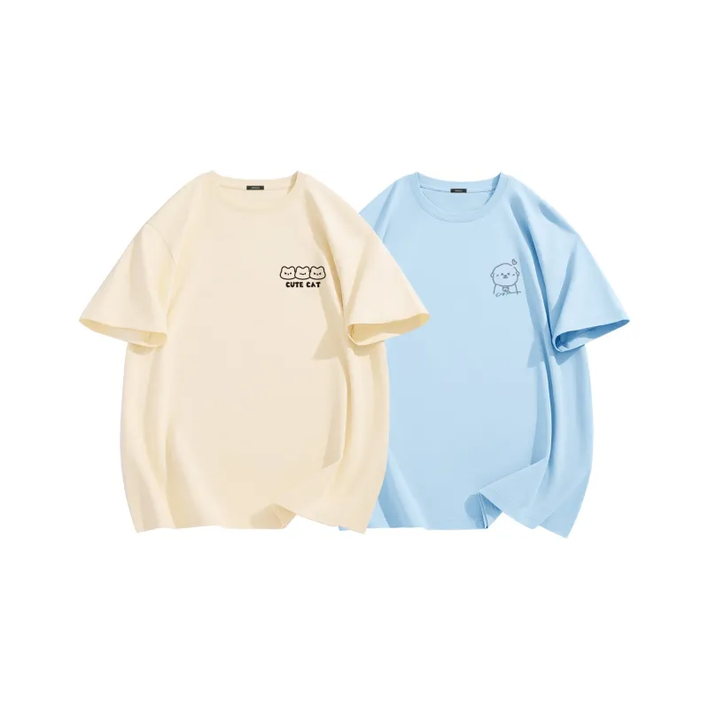 MINISO T Shirt Women's 2 Pack Summer-21