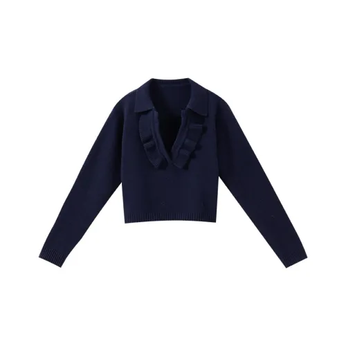 YUMOMO STAR Loose Fit sweater Knit Women's
