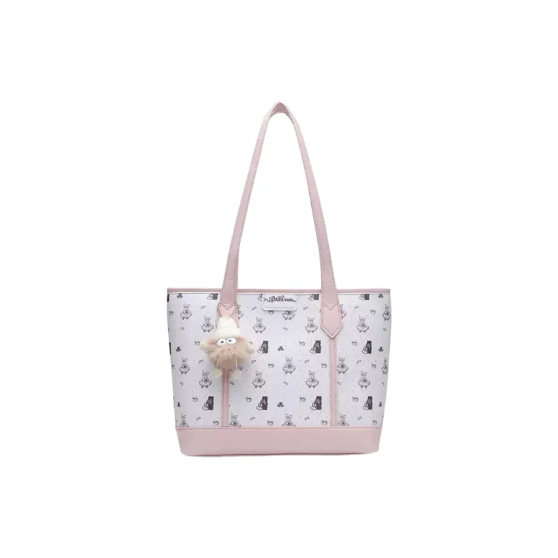 OKEKE PU Tote Bag, Shoulder Bag Unisex Multicolor-8