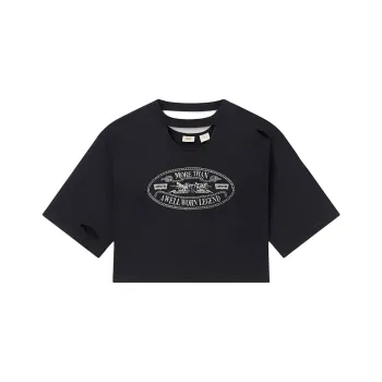Levis T Shirts Women's Black