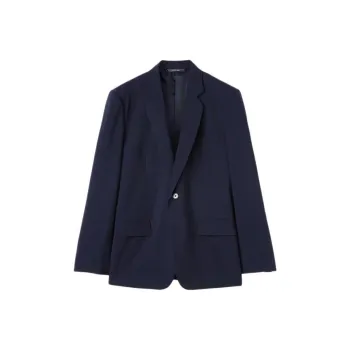 Loro Piana International Jacket Business Suits Men's Marine Blue