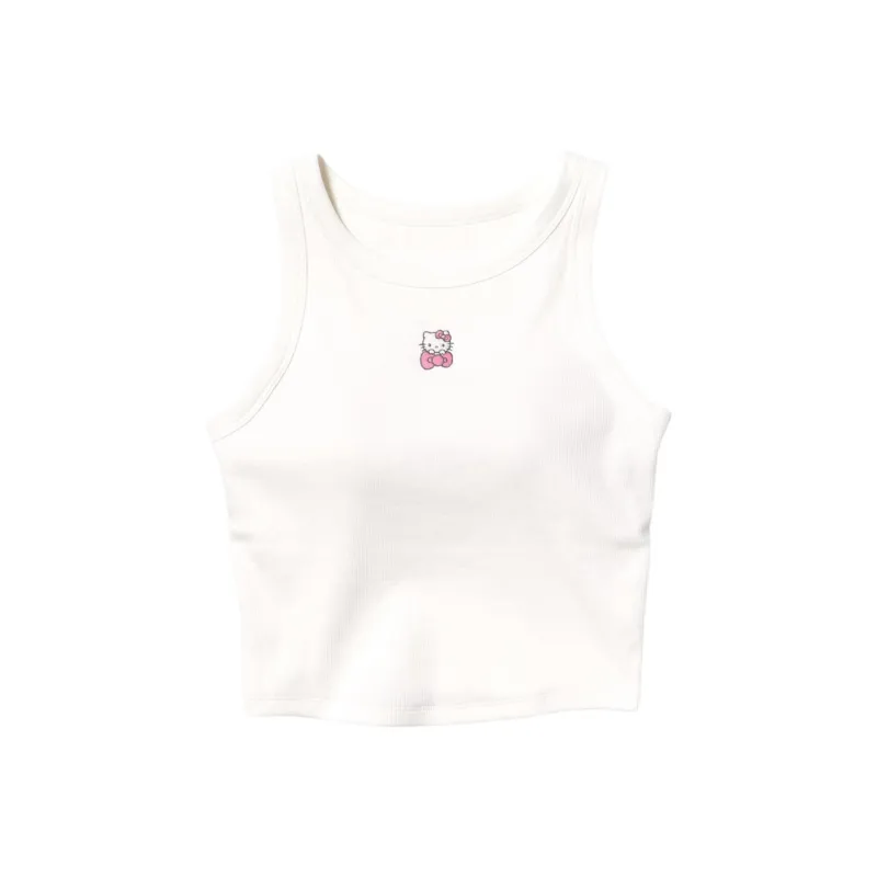 UNIQLO Tank Tops Women's White-0
