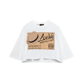 LOEWE Crop Tops Women's White