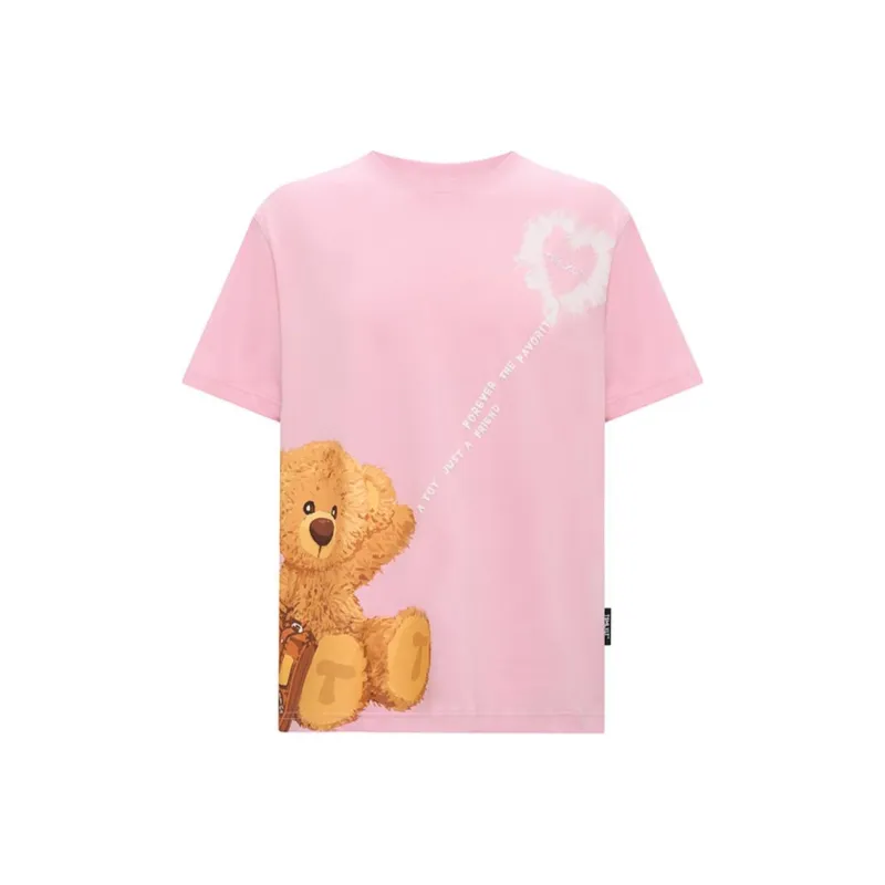 TSMLXLT T Shirts Women's Pink-0