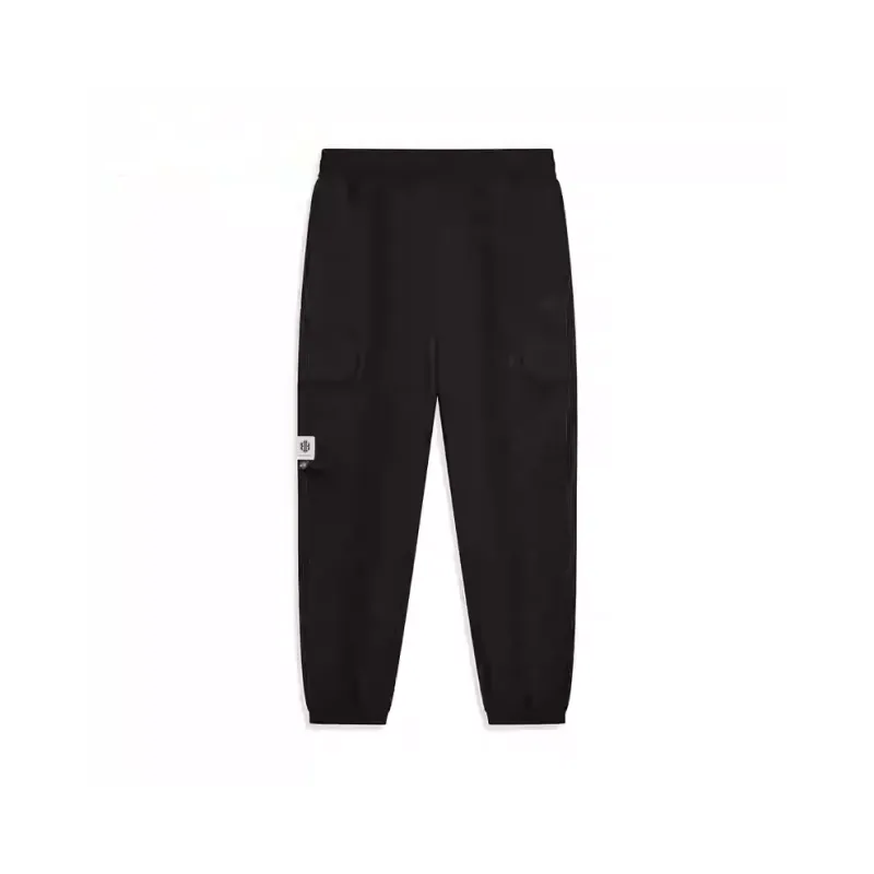 XTEP Sports Life Collection Basketball Collection Athletic Trousers Men's Jet Black-0