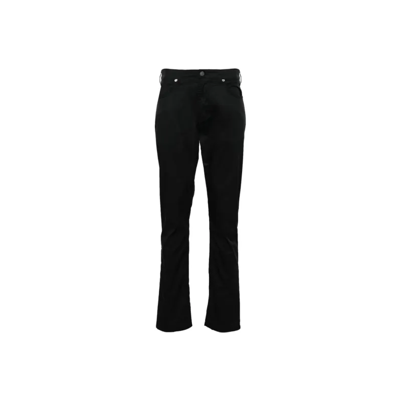 EMPORIO ARMANI Mid rise Straight leg Chinos-0