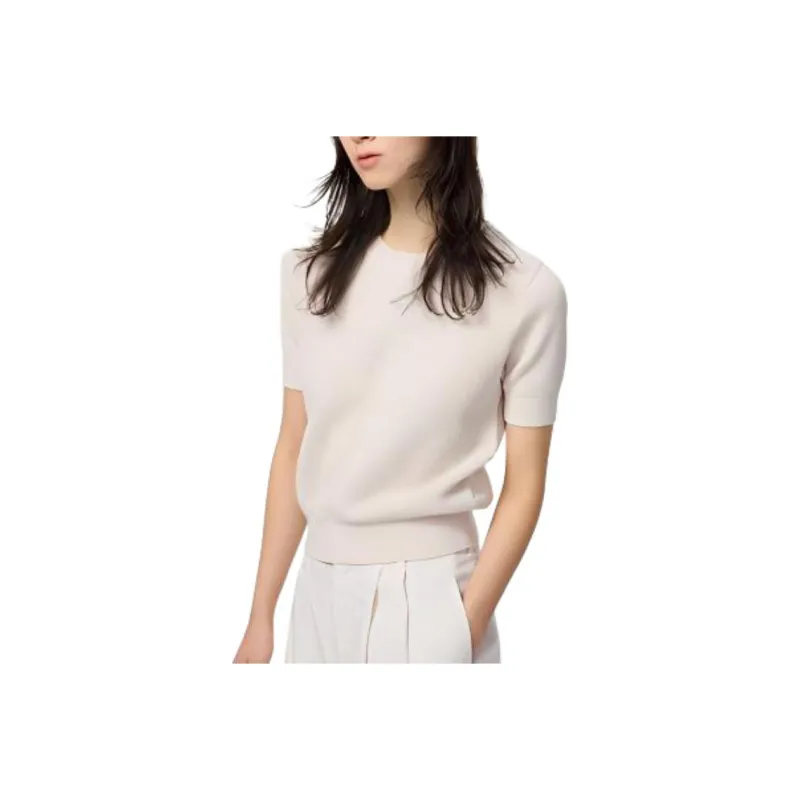 UNIQLO Comptoir Des Cotonniers Collaboration T Shirt Women's Ecru-0
