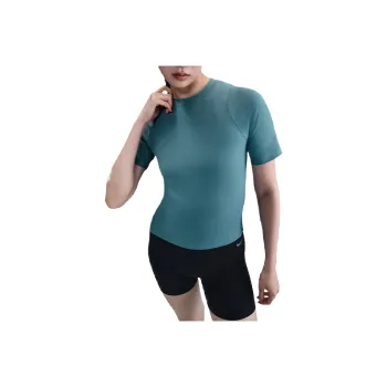 Nike Zenvy Rib Women's Dri FIT Short Sleeve Top