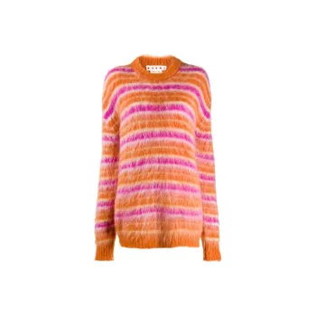 MARNI SS21 Loose Fit Sweater Women's Orange