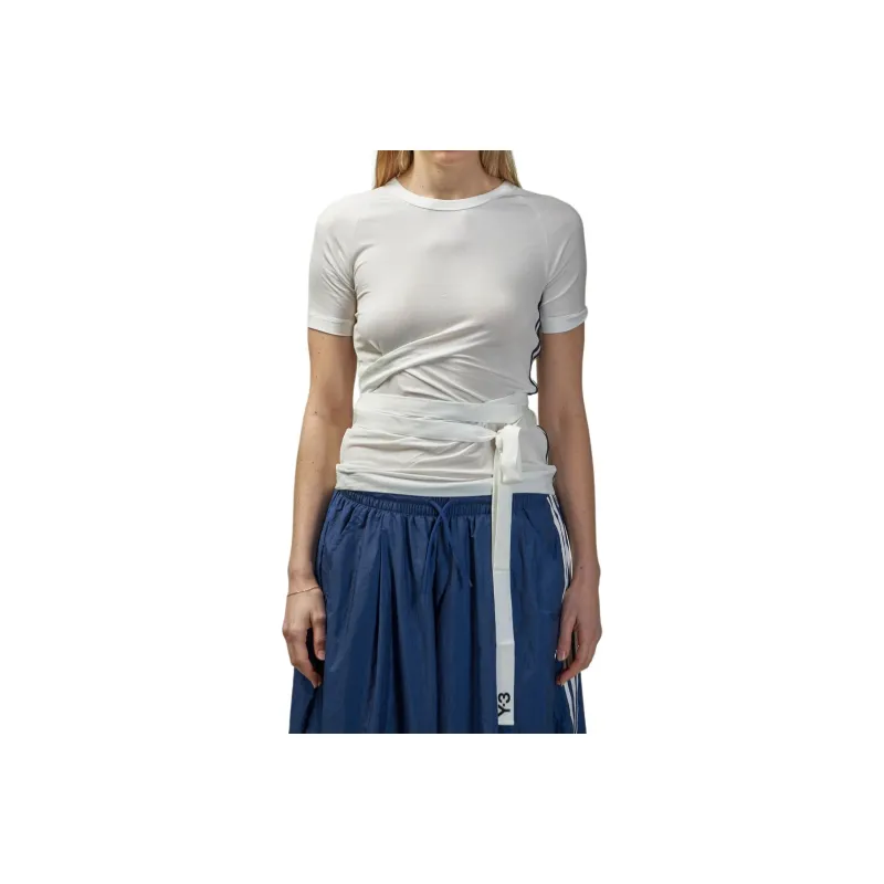 Adidas Free Shipping With AdiClub Y 3 Tencel Short Sleeve Tee-0