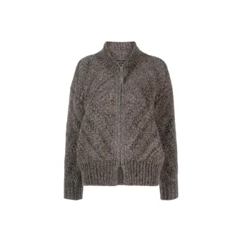 Fabiana Filippi Long sleeve Zip up Cardigan