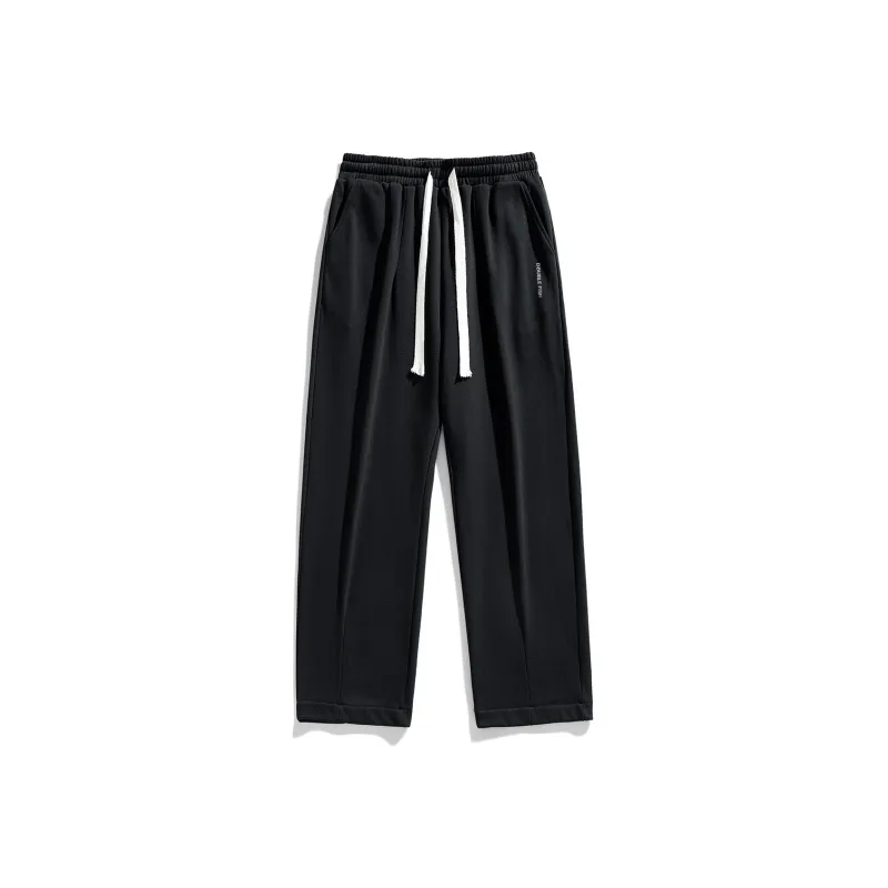 DOUBLEFISH Sports Pants Unisex Black-2