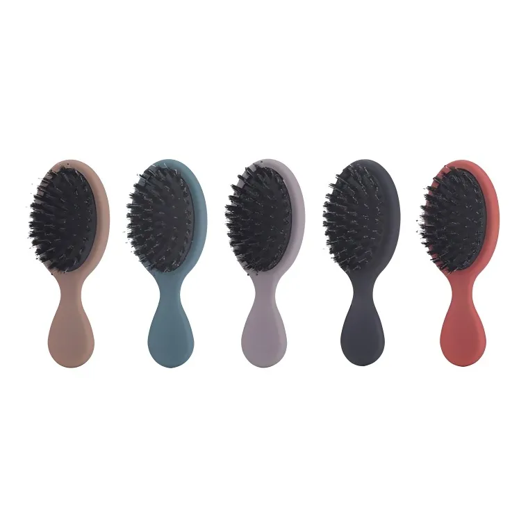 Love Of Wormwood Minimalist Style Mini Small Size Hog Brush Air Cushion Comb Portable-5