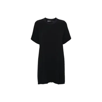 BIMBA Y LOLA Frayed Seersucker Blouse